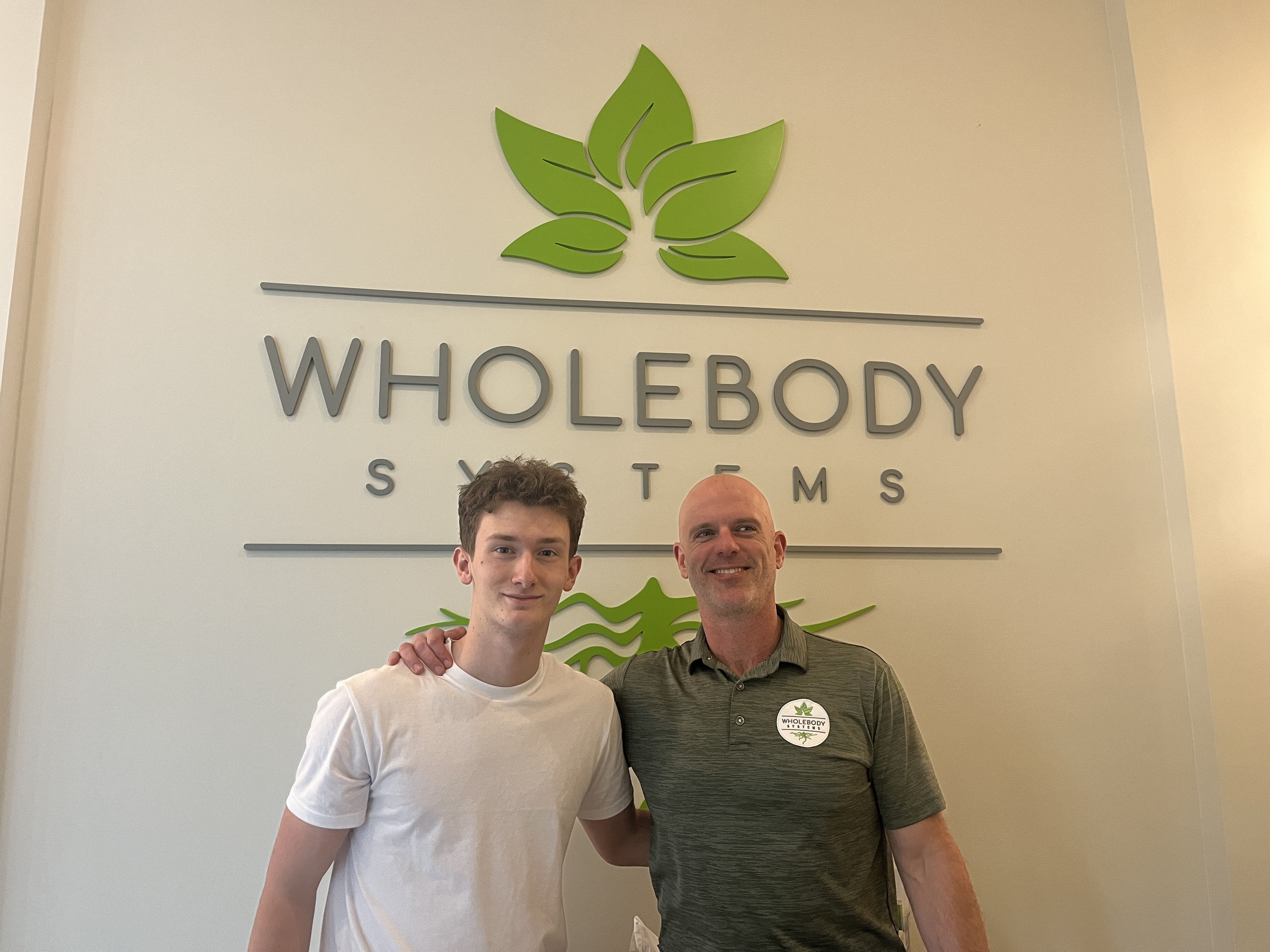 Klajdi and Alex at Wholebody Systems